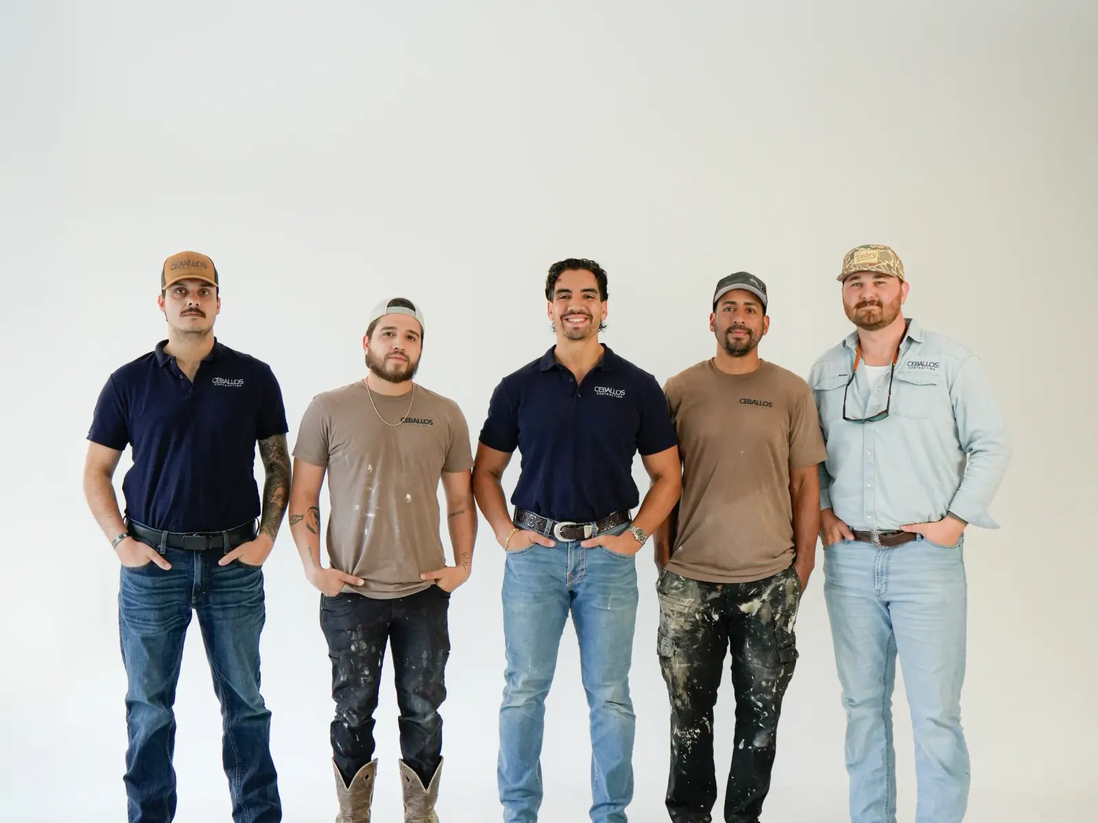 The Ceballos Contracting crew